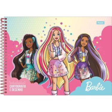 Imagem de Caderno De Desenho Barbie Dream C/80 Folhas - Foroni