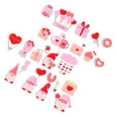 Imagem de Amosfun 1 Conjunto De Adesivos De Dia Namorados Decoração De Casa Adesivos De Gnome Ímãs De Gnome Namorados Ímãs De Geladeira Ornamentais Decorações De Geladeira Para Casa