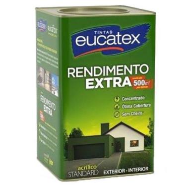 Imagem de Tinta Acrilica Eucatex Rendimento Extra Fosco 18L