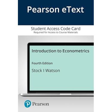 Imagem de Pearson Etext Introduction to Econometrics -- Access Card