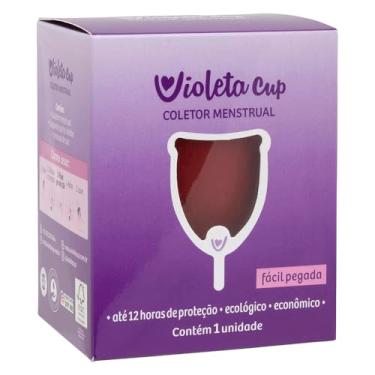 Imagem de Violeta Cup Coletor Menstrual Vermelho Tipo A, Violeta Cup, Vermelho, Tipo A Mulheres A Partir De 30 Anos Ou Com Filhos, E/Ou Com Colo Do Útero De Altura Média E Alta