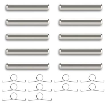 Imagem de 10 Sets L2 R2 Trigger Button Springs Replacement with Cylinder Compatible with DualSense PS5 Controller Spring Replacement Repair Kits