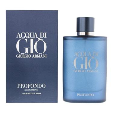 Imagem de Perfume Profundo Masculino com Água do Giorgio Armani