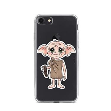Imagem de Ert Group Capa de celular para iPhone 7/8/SE 2/SE 3 original e oficial Harry Potter Design 206 adaptado à forma do celular, parcialmente transparente