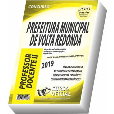 Imagem de Apostila Prefeitura De Volta Redonda - Professor Docente Ii - Curso Of