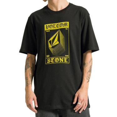 Imagem de Camiseta Volcom Explicit Stone SM24 Masculina-Masculino