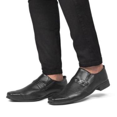 Imagem de Sapato Social Casual Masculino Bico Quadrado Sport Fino Super Confortável 1071-Masculino