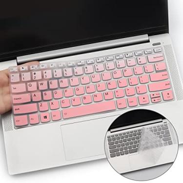 Imagem de Pacote com 2 capas de teclado para Ideapad 5 35.6 cm, Flex 5 35.6 cm, Yoga 5i 7i 9i 2 em 1 35.6 cm, IdeaPad Slim 5i 7 14, Idepad S540 35.6 cm, ThinkBook 14 G2 G3 Gen & ThinkBook 14s G2 ITL