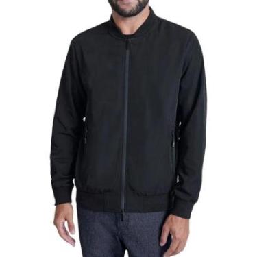 Imagem de Jaqueta Masculina Aramis Nylon Bomber Liq Rep Preto-Masculino