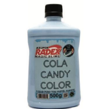 Imagem de Cola Candy Color Magic Slime Azul Pastel Líquida 500 Ml