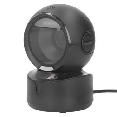 Imagem de Leitor de Código de Barras de Mesa 1D 2D QR, Leitor de Código de Barras Omnidirecional Automático, Leitor de Código Com Fio USB Sem Mãos para Armazém, Supermercado, Loja de Varejo