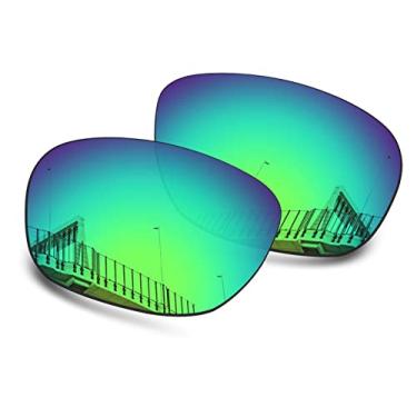 Imagem de Well-aimed Lentes de substituição compatíveis com óculos de sol Oakley Enduro OO9223 - irídio verde polarizado