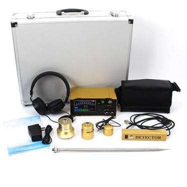 Imagem de Detector de vazamento de água de tubulação subterrânea para uso doméstico e externo, sensor ultrassônico de geofone de vazamento de água, sensor de detecção de vazamento