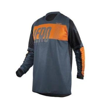 Imagem de Camisa Asw Image Split 24 Cinza/Laranja