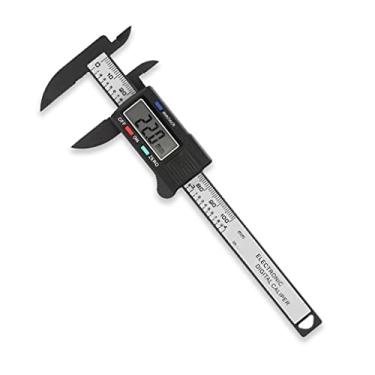 Imagem de WUIOAUSXN Paquímetro Digital Medidor de Ângulo Preciso Tela LCD 100mm Paquímetros Vernier Réguas de Trabalho Acessório de Medição, 0-150 mm