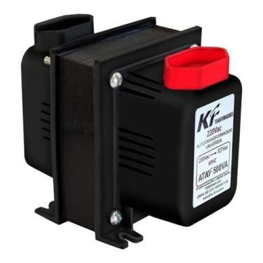 Imagem de Auto Transformador 500va Conversor Bivolt 110/127v Para 220v E 220v Pa