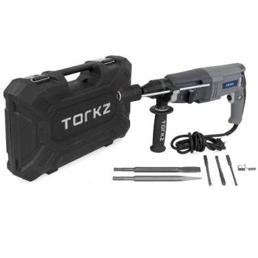 Imagem de Martelete Elétrico Industrial Torkz TRE0002, SDS Plus, 850 Watts com M