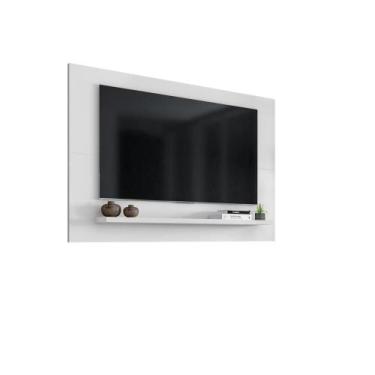 Imagem de Painel Para TV até 50'' Suspenso Safira 1.35 Branco Casa D Móveis