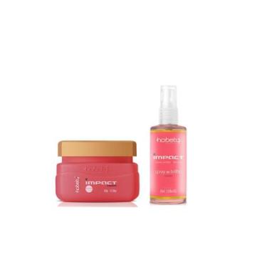 Imagem de Kit Hobety Máscara Impact 300 Gr + Finalizador Brilho 60 Ml