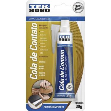 Imagem de Cola de Contato 30g Amarelada - Tekbond