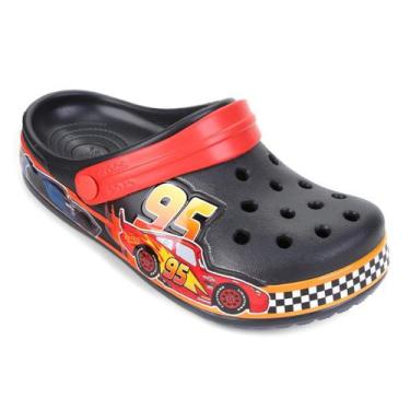 Imagem de Crocs Infantil Disney Cars And Relâmpago Mcqueen, Preto, 22