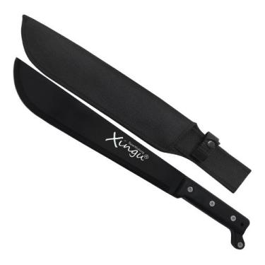 Imagem de Facão Esportivo Caça Pesca XV1913 Com Bainha Preta Xingu