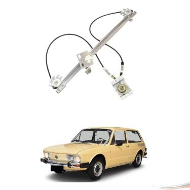 Imagem de Máquina Do Vidro Mecânica Esquerda (sistema Cabo) Brasilia [F103]