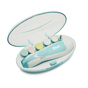 Imagem de Cortador Aparador Lixa de Unha Elétrica Bebê Criança BPA Free Atóxico 