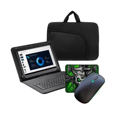 Imagem de BDNET, Capa Com Teclado Kit Mouse P/Tablet Samsung Galaxy Tab A9