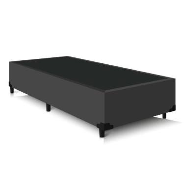 Imagem de Cama Sommier Base Box Solteiro 88x188x39 Premium - ProMax, PRETO