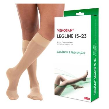 Imagem de Meia de compressão 3/4 Venosan Legline 15-23  Pé Fechado, P