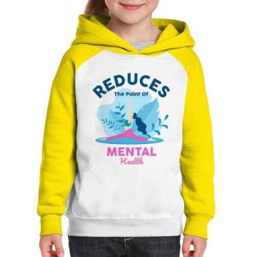 Imagem de Moletom Infantil Reduces The Paint Of Menthal Health - Foca na Moda, B