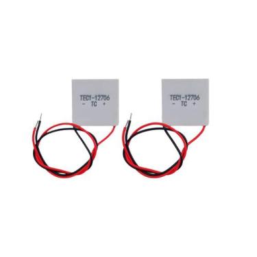 Imagem de Kit 2 Placa Pastilha Termoelétrica Peltier Tec1-12706 - EOS