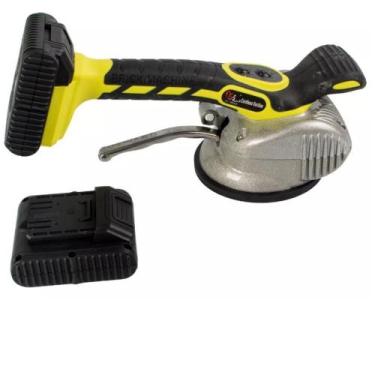 Imagem de Máquina De Assentar Piso Ventosa Dupla a Bateria 21V Prática!! - Steel