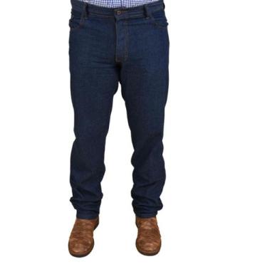 Imagem de Calça Jeans Barata Masculina Tradicional Preta e Azul Atacado - BSC-M-