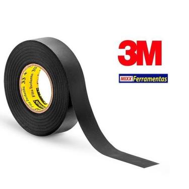 Imagem de Fita Isolante 18mm X 20m Imprerial Preta 3M * 1869