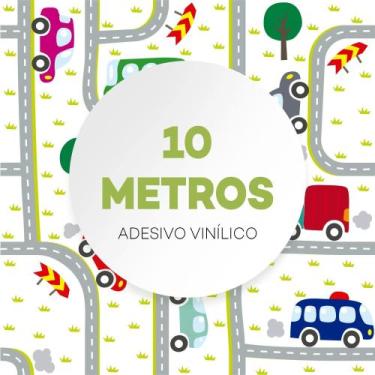 Imagem de Papel De Parede Adesivo Infantil Carros Menino Carrinhos - Criptonita,