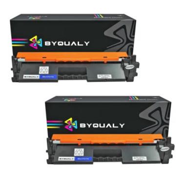 Imagem de Kit 2 Toners Compatíveis Hp 17a CF217a M130 - PREMIUM, Preto, 390g