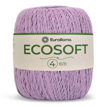 Imagem de Barbante Ecosoft EuroRoma N04 300g, 600 LILÁS CLARO