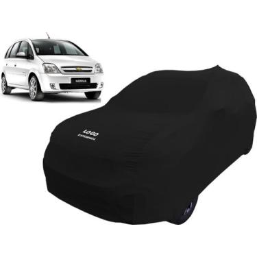 Imagem de Capa De Tecido Para Proteção Do Carro Gm Meriva Luxo - Mz, Preta