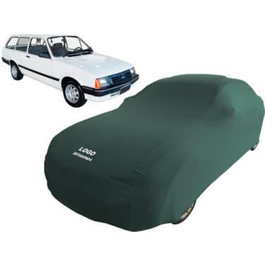 Imagem de Capa Automotiva Para Chevrolet Marajó De Tecido Anti-Risco - Mz, Verde