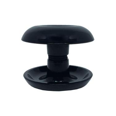 Imagem de Puxador Concha G Resina Preto - GO2HOME
