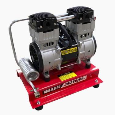 Imagem de Motocompressor Ar Direto Isento 8,0 PES³ 220V - MOTOMIL, 220V