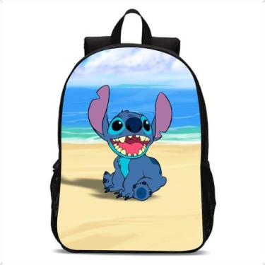 Imagem de Mochila Escolar Infantil Lilo Stitch Bolsa De Costas - Broome, STI02