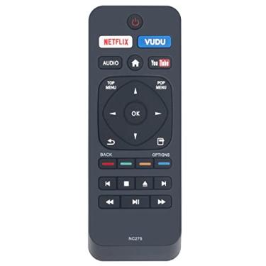Imagem de PERFASCIN Controle remoto de substituição NC275 adequado para Philips Blu-Ray Player BDP2501