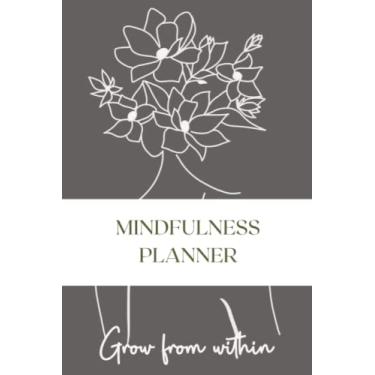 Imagem de Beautiful Undated Mindfulness Planner Journal | Anxiety Relief Journal Mindfulness Colouring Journal | Monday Start: Small 6 Month Planner Organizer | ... Anxiety | Weekly Organizer. Gratefulness.