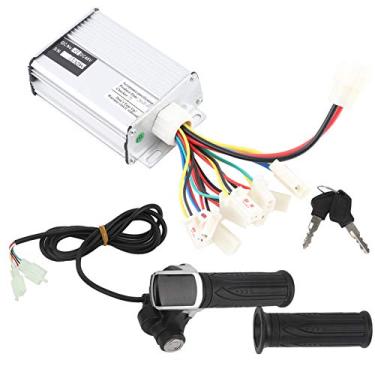 Imagem de Kit de Controlador de Scooter Elétrico, Kit de Controlador de Motor de Escova 48V 1000W Kit de Controle de Velocidade de Scooter Elétrico Com Trava Adequada para Bicicletas