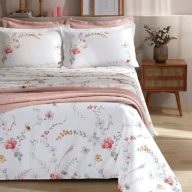 Imagem de Dohler Jogo de Cama Full Safira 4 peças - Casal 2.20x2.50 - Susi