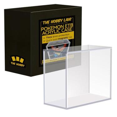 Imagem de Estojo de Acrílico para Pokémon Elite Trainer Box - The Hobby Lair