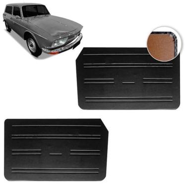 Imagem de Forro De Porta Dianteira Variant 69-81 Vinil Preto